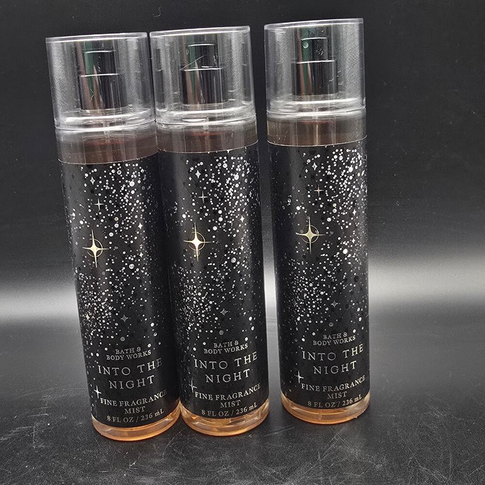 Bath & Body Works Into the Nights Mist Spray Set of Three 3